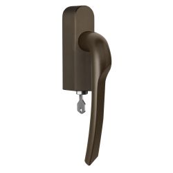 Formani Rivio by Gensler GL102-DKLOCK-O draaikiepgarnituur afsluitbaar linksdraaiend - brons