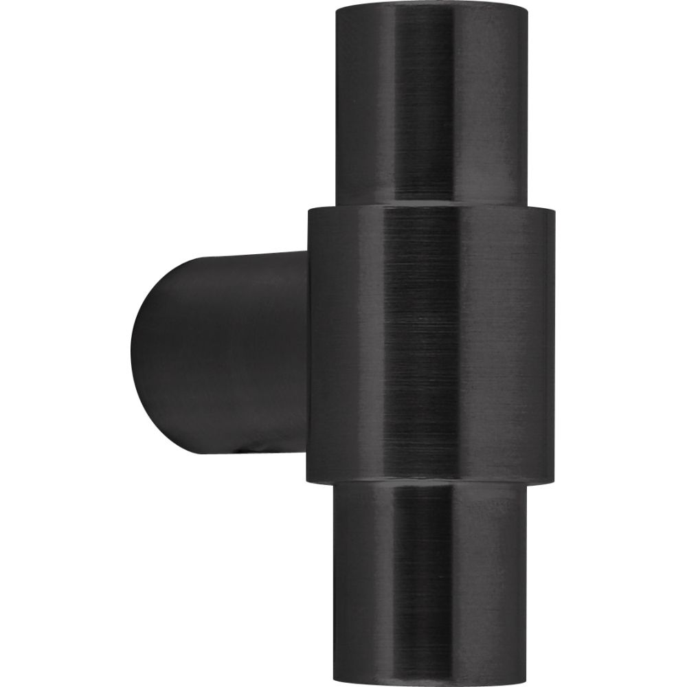 Formani Piet Boon ONE PBKY knop tbv knopcilinder standaard gat 10mm - PVD mat zwart