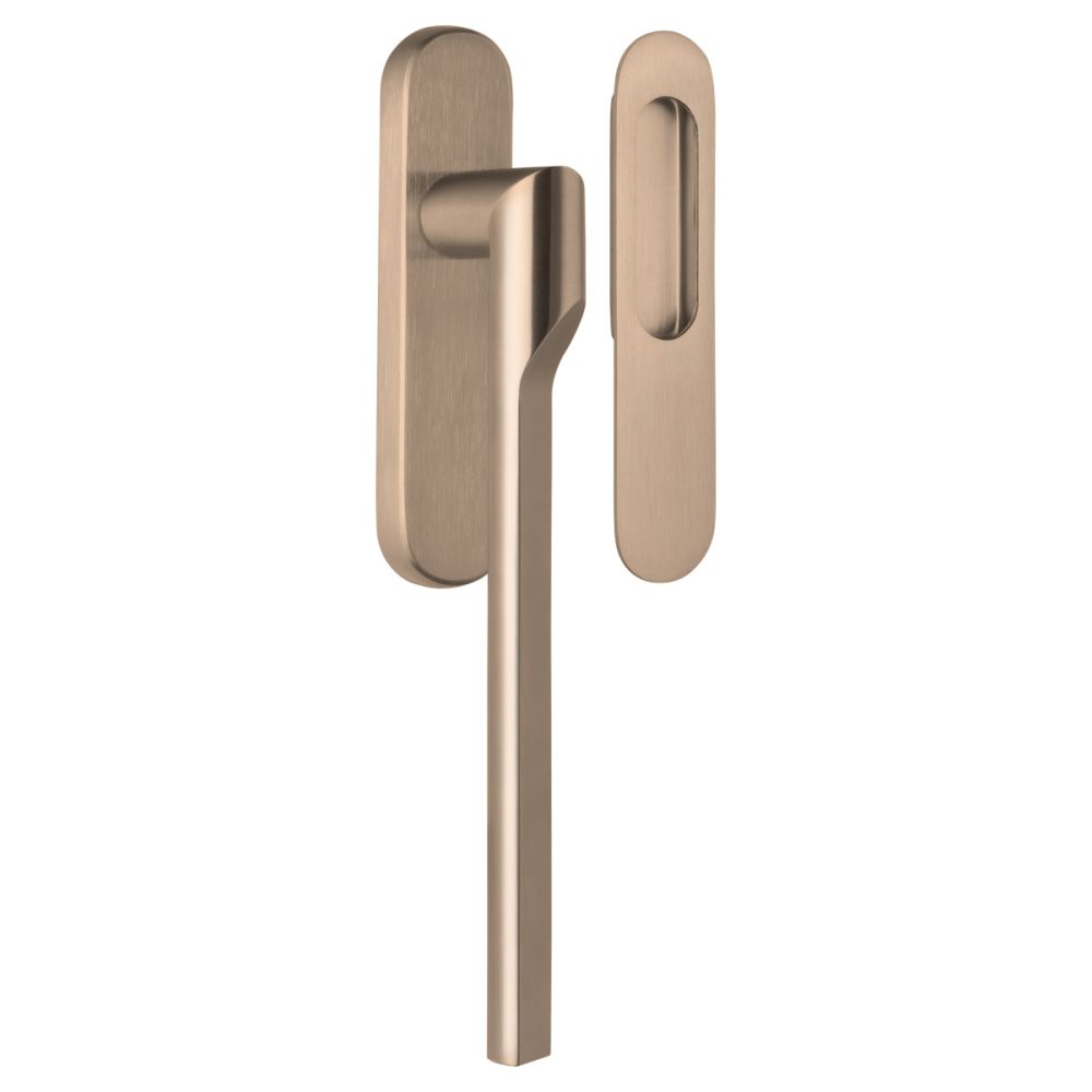 Formani Rivio by Gensler GL231 massieve set hefschuifdeurbeslag - PVD licht brons