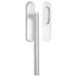 Formani Basics LB230 hefschuifdeurbeslag - gepolijst RVS