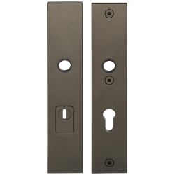 Formani Square LSQSM-50KT massieve veiligheidsschilden met kerntrekbeveiliging kruk/kruk SKG*** PC92 - brons