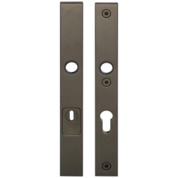 Formani Square LSQSM-28KT massieve veiligheidsschilden met kerntrekbeveiliging kruk/kruk SKG*** PC72 - brons