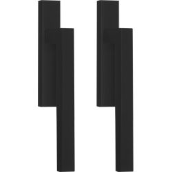 Formani Square LSQ231PA hefschuifdeurbeslag paarsgewijze set - mat zwart