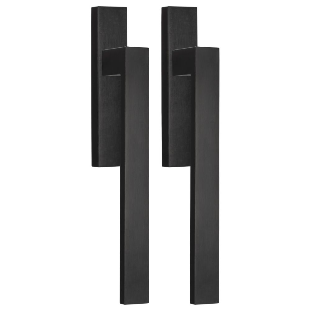 Formani Square LSQ231PAY hefschuifdeurbeslag paarsgewijze set PC69 - PVD mat zwart