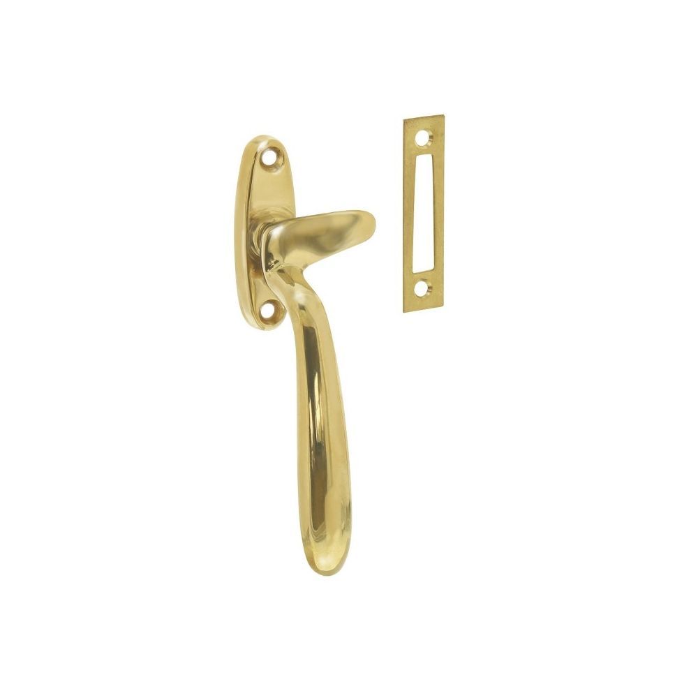 Intersteel Raamsluiting links Dudok - messing gelakt