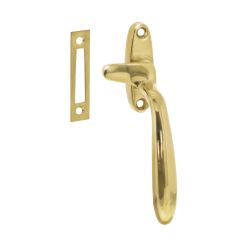 Intersteel Raamsluiting rechts Dudok - messing gelakt