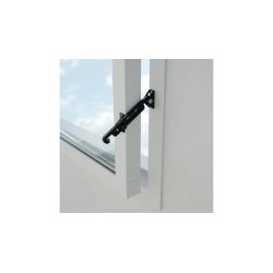 SecuMax raamuitzetter voor naar binnendraaiende ramen - zwart