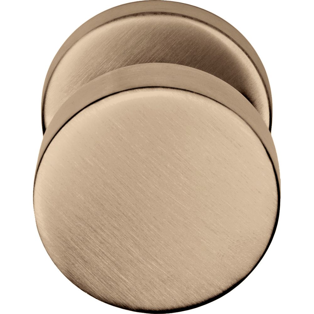 Formani Basics LB503V voordeurknop vast op rozet - PVD licht brons