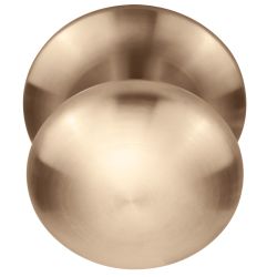 Formani Basics LB80V voordeurknop vast op rozet - PVD licht brons