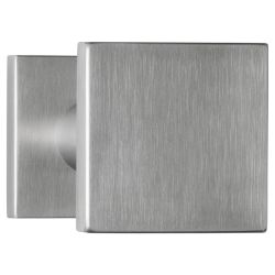 Formani Basics BSQ60V voordeurknop vast op rozet - mat RVS