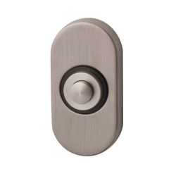 Beldrukker PBA ovaal RVS