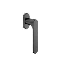 DND Spot raamkruk draaikiep ovaal rechtsdraaiend - antraciet