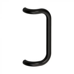 Handgreep Bilbao haaks 32x360mm. - mat zwart