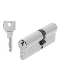 AXA Security SKG** dubbele veiligheidscilinder verlengd 40-50 mm - vernikkeld