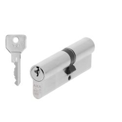 AXA Security SKG** dubbele veiligheidscilinder verlengd 40-55 mm - vernikkeld