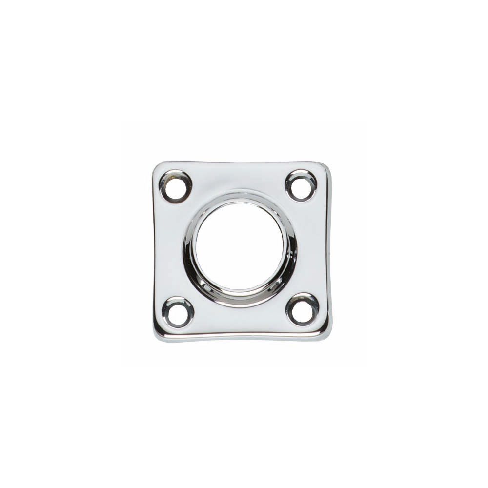Rozet vierkant chroom