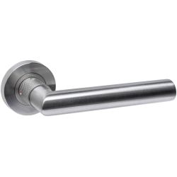 Intersteel Sicura deurkruk met blokkeermechanisme Prolock op rozet - RVS