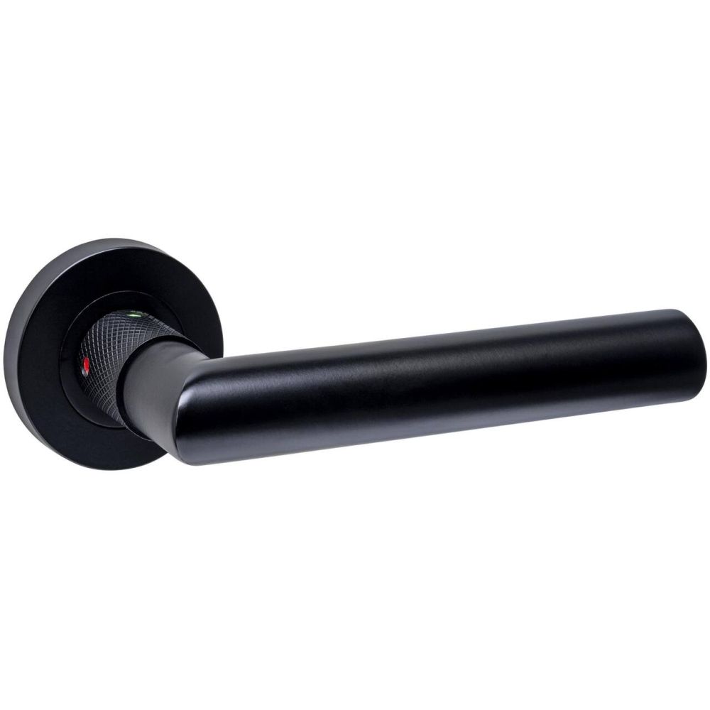 Intersteel Sicura deurkruk met blokkeermechanisme Prolock op rozet - zwart