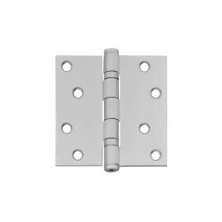 Intersteel kogellagerscharnier recht 3.5" (89x89x2,5mm) CE - RVS