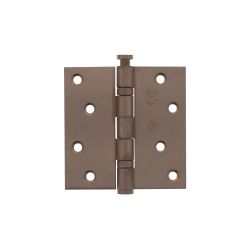 Intersteel kogellagerscharnier recht 3.5" (89x89x2,5mm) - PVD brons