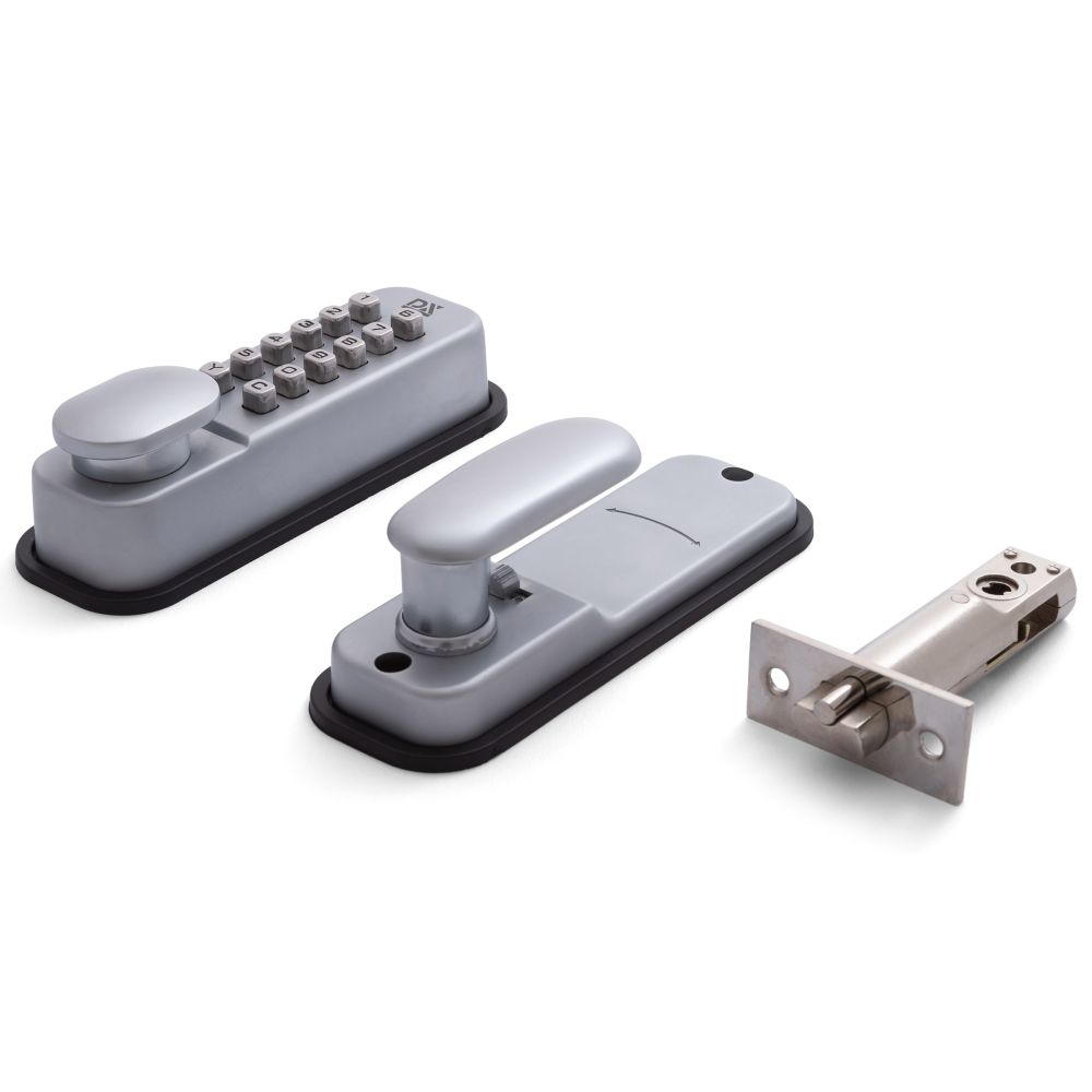 Mechanisch codeslot opbouw met inbouw grendel