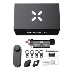 Black X Smart Lock 35/35mm-45/45mm, elektronische cilinder - zwart