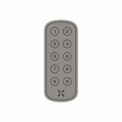 Black X codepaneel ovaal 100x42 mm voor Smart Lock - wit