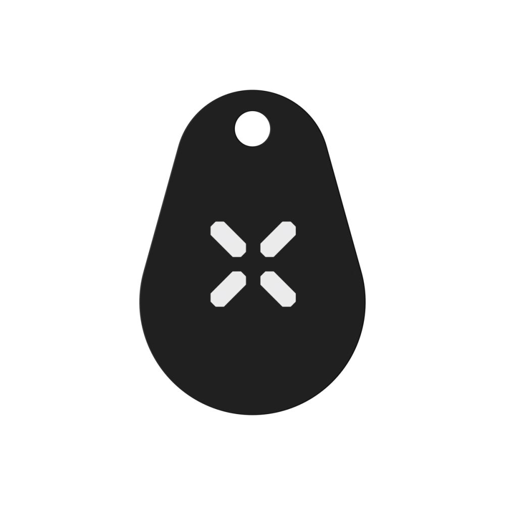 Black X NFC tags voor Smart Lock set van 4 stuks - zwart