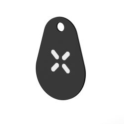 Black X NFC tags voor Smart Lock set van 4 stuks - zwart