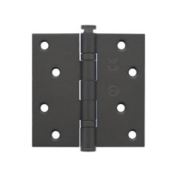 Intersteel kogellagerscharnier recht 3.5" (89x89x2,5mm) CE - PVD donker brons