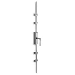Formani FERROVIA K-FVL85 krukespagnolet complete set rechtsdraaiend - mat RVS