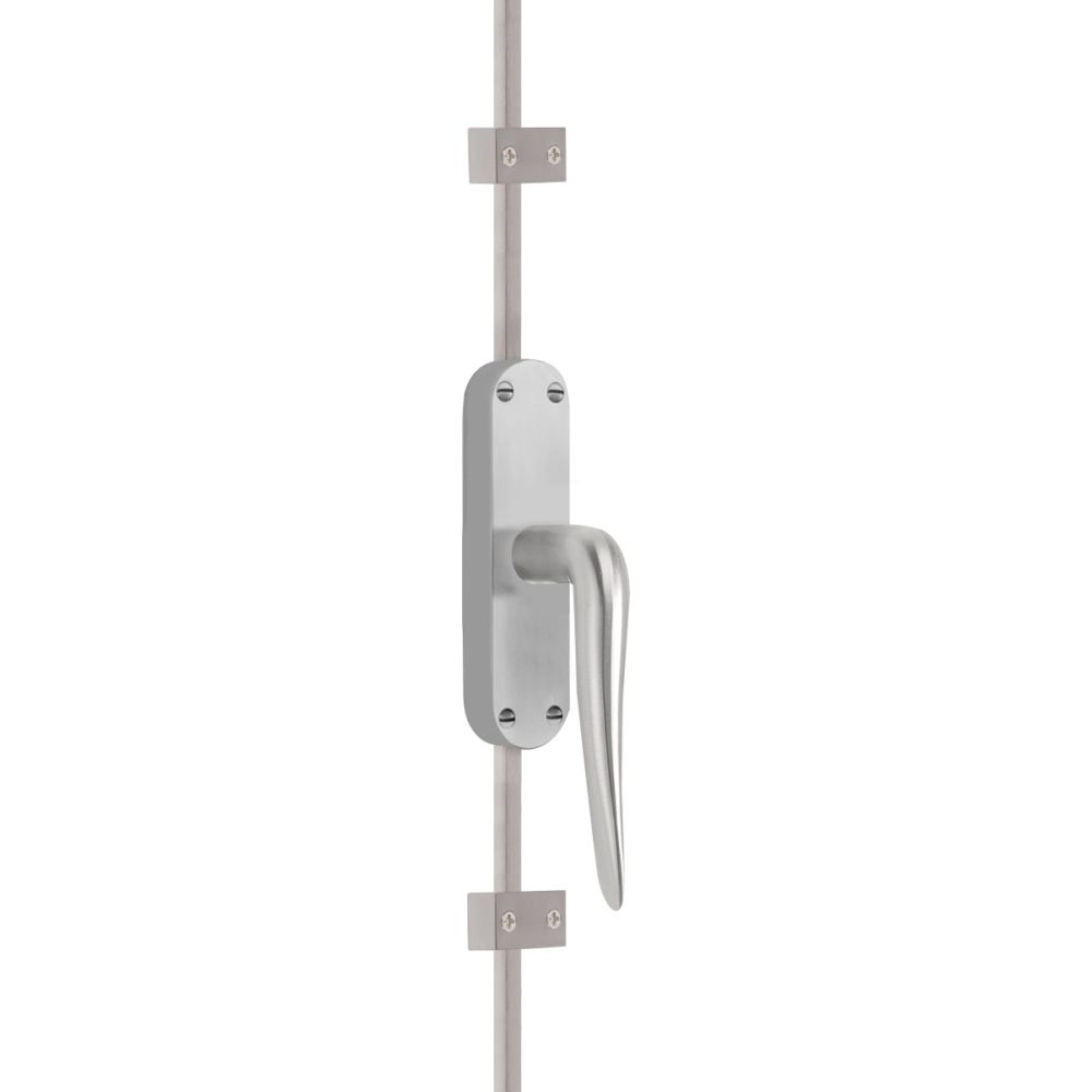 Formani Basics LB20-19 krukespagnolet massief complete set rechtsdraaiend - mat RVS