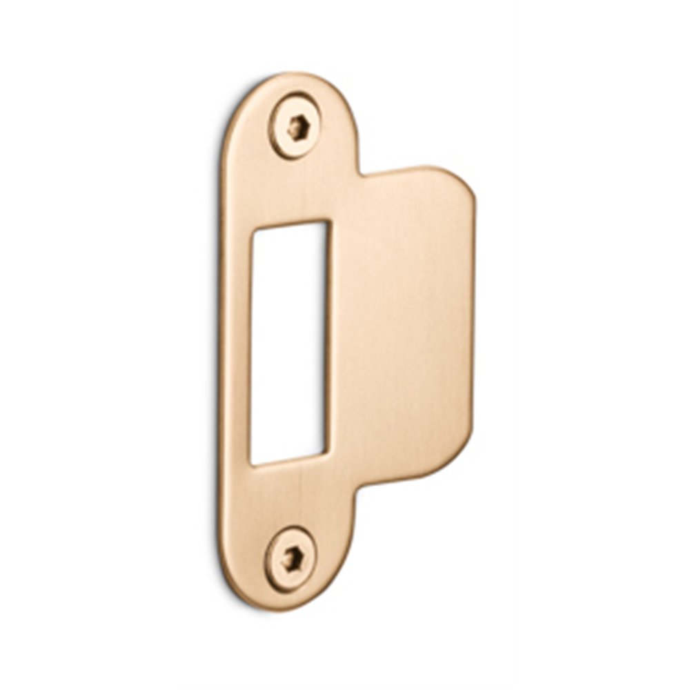 Formani Basics LBSPA-SFC sluitplaat afgerond tbv loopdeurslot - PVD licht brons