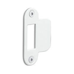 Formani Basics LBSPA-SFC sluitplaat afgerond tbv loopdeurslot - wit