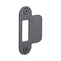 Formani Basics LBSPA-SFC sluitplaat afgerond tbv loopdeurslot - PVD gunmetal