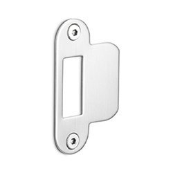 Formani Basics LBSPA-SFC sluitplaat afgerond tbv loopdeurslot - mat RVS