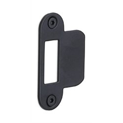 Formani Basics LBSPA-SFC sluitplaat afgerond tbv loopdeurslot - mat zwart