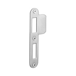 Formani Basics LBSPA-NYW sluitplaat afgerond tbv deursloten - mat RVS