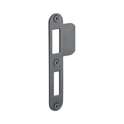 Formani Basics LBSPA-NYW sluitplaat afgerond tbv deursloten - PVD gunmetal