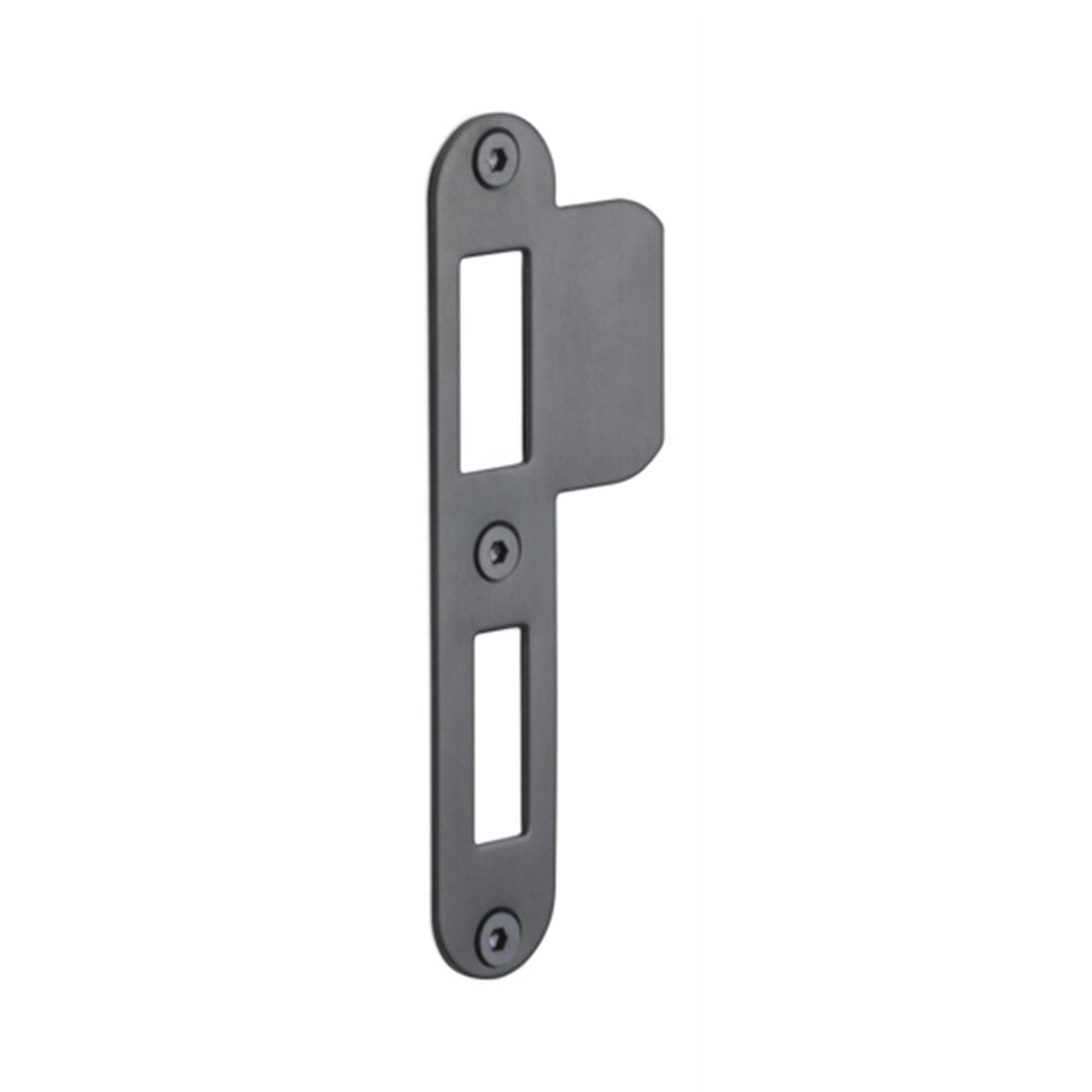 Formani Basics LBSPA-NYW sluitplaat afgerond tbv deursloten - PVD gunmetal