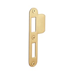 Formani Basics LBSPA-NYW sluitplaat afgerond tbv deursloten - PVD mat goud