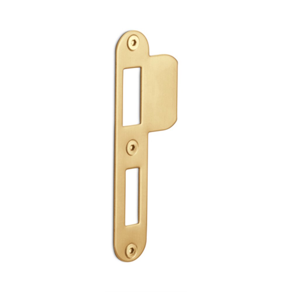 Formani Basics LBSPA-NYW sluitplaat afgerond tbv deursloten - PVD mat goud
