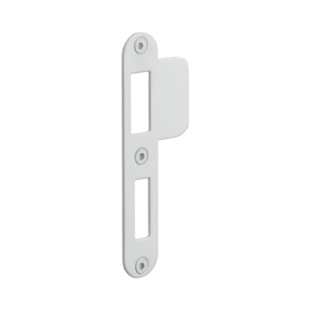Formani Basics LBSPA-NYW sluitplaat afgerond tbv deursloten - wit