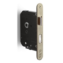 Formani Basics LBLSA-Y55 veiligheidsslot voor buitendeuren profielcilindergat 55mm SKG** afgerond - PVD champagne