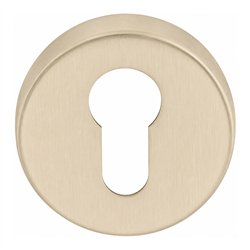 Formani Basics LBY50D cilinderplaatje ø52x10mm - PVD champagne