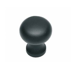 Intersteel Meubelknop Paddenstoel ø25mm - smeedijzer zwart