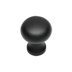 Intersteel Meubelknop Paddenstoel ø35mm - smeedijzer zwart