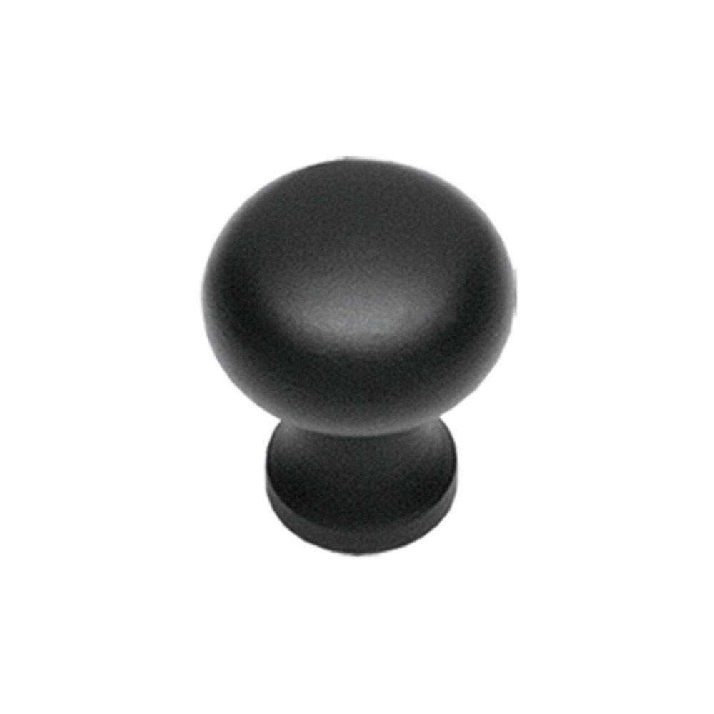 Intersteel Meubelknop Paddenstoel ø35mm - smeedijzer zwart