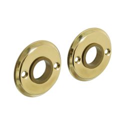 Intersteel Rozet schroefgat 50x5mm - messing gelakt