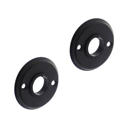 Intersteel Rozet schroefgat 50x5mm - mat zwart